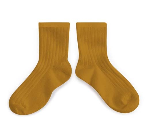 Chaussettes moutarde on sale