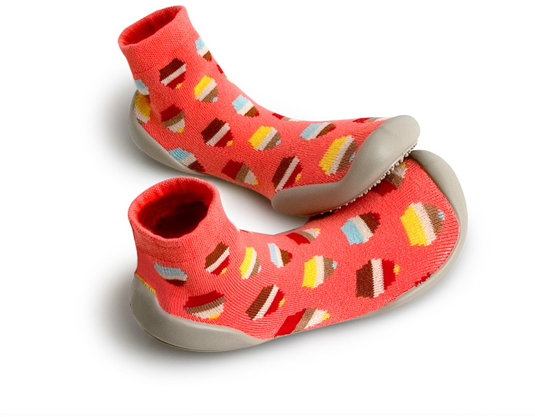 Chaussettes Coton Fleur - Fantaisie et Colorée